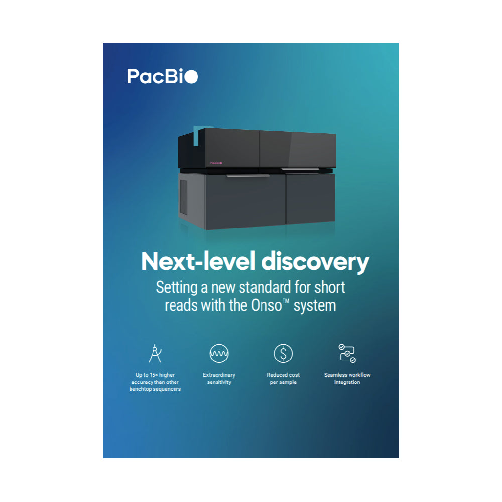 Next-level discovery - Setting a new standard for short reads with the Onso system (102-326-545 V3)